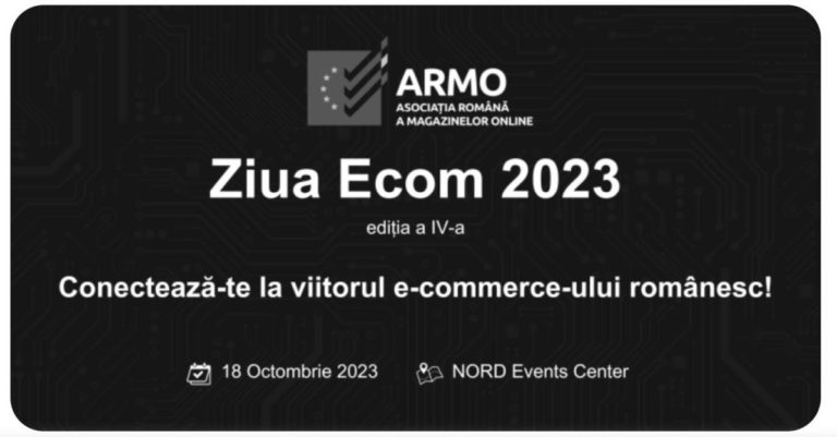 Ziua Ecom 2023 - 8 Octombrie 2023 (eveniment în persoană, NORD Events Center)