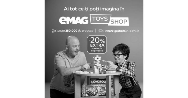 eMAG lanseaza Toys Shop