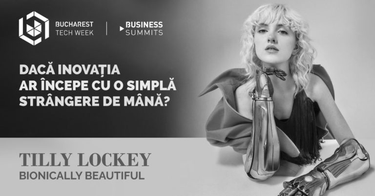 Tilly Lockey, influencerul cu brațe bionice, vine la Bucharest Tech Week