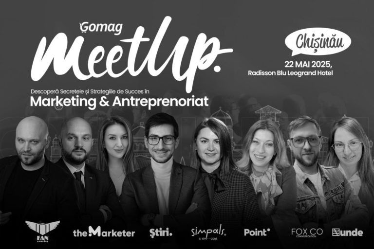 Eveniment Gomag în Chișinău: 150 de antreprenori din Republica Moldova vor afla cum să facă vânzări online